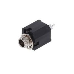 1 pcs : ACJS-MN-3 - Phone Connectors 1/4'VERT CHASIS CONN MNT Needle CONT