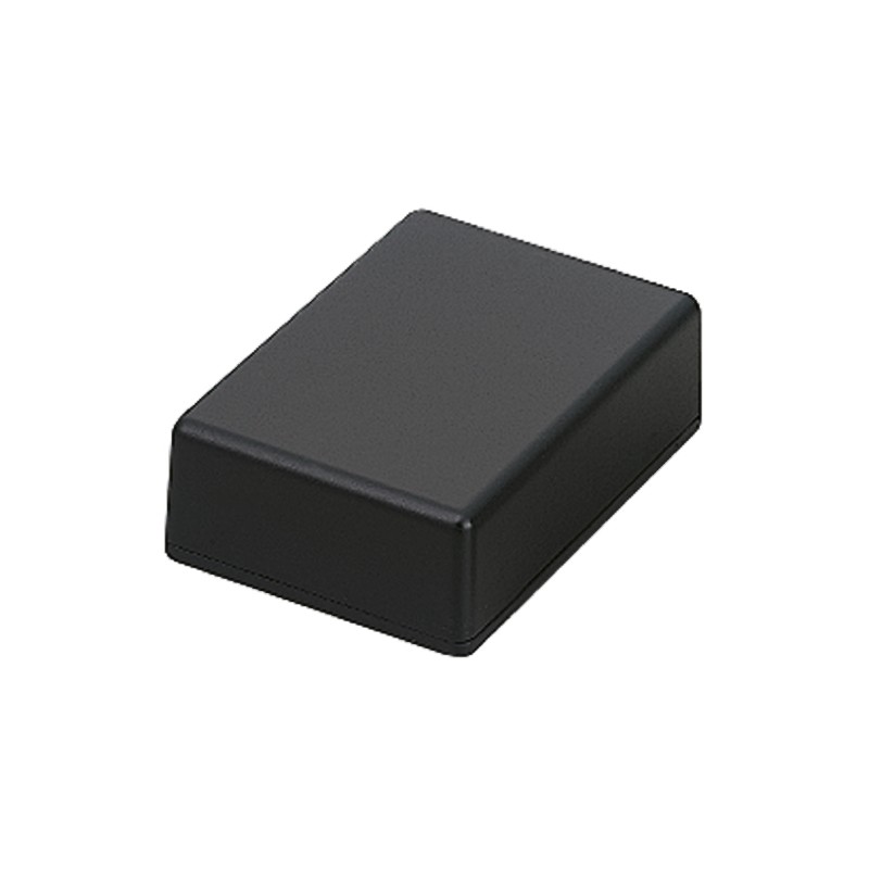 1 pcs - Takachi Electric Industrial TD Series Black Die Cast Aluminium Enclosure, Black Lid, 80 x 55 x 30mm