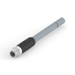 25 pcs - TE Connectivity Straight Male 5 way M12 to Unterminated Sensor Actuator Cable, 2m