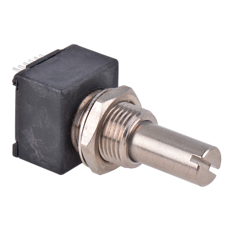 25 pcs - Bourns EM14 Series Optical Incremental Encoder, 8 ppr, Quadrature Signal, Slotted Type, 1/4in Shaft