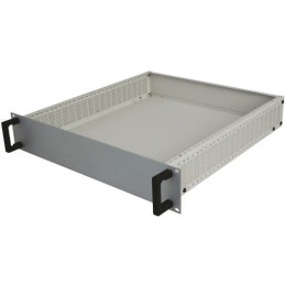 1 pcs - RS PRO, 3U, Rackmount Enclosure, Ventilated, 133 x 483 x 466mm