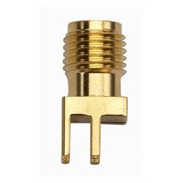 1 pcs : 72970 - RF Connectors / Coaxial Connectors SMA STRAIGHT JACK PCB RECEPTACLE EDGE MOUNT