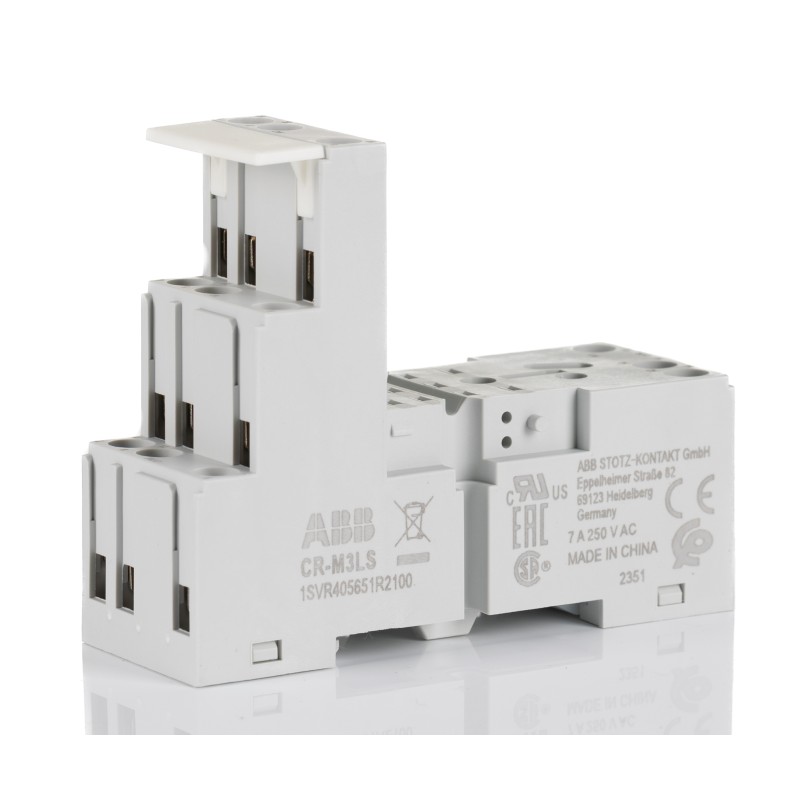 1 pcs - ABB CR-P/M PCB Mount Relay Socket