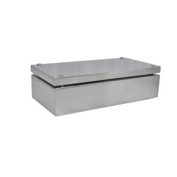 1 pcs - RS PRO 304 Stainless Steel Enclosure, IP66, 300 mm x 150 mm x 81mm