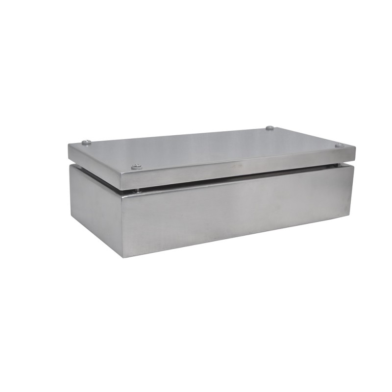 1 pcs - RS PRO 304 Stainless Steel Enclosure, IP66, 300 mm x 150 mm x 81mm