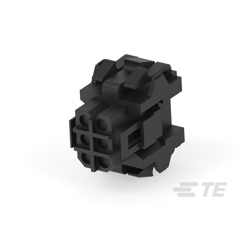 1 pcs - TE Connectivity, Metrimate Male Connector Housing, 5mm Pitch, 6 Way, 3 Row