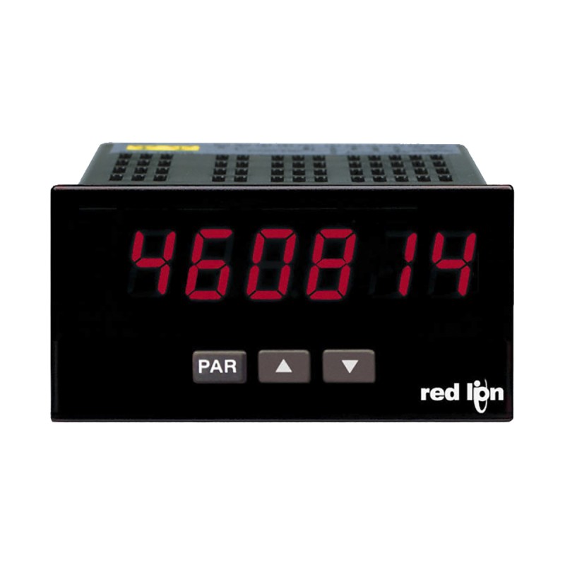 1 pcs - Red Lion PAXLCR Counter, Rate Meter Counter, 6 Digit, 25kHz, 21.6 - 250 V dc, 50 - 250 V ac