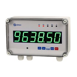 1 pcs - Simex SLIK-638 Counter Counter, 6 Digit, 90Hz, 230 V ac