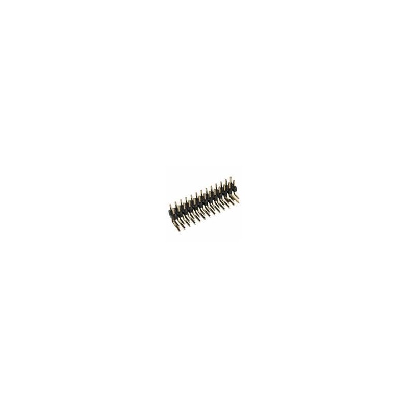 1 pcs : M22-2541005 - Headers & Wire Housings 10+10 DIL HORIZONTL GOLD PIN HEADER