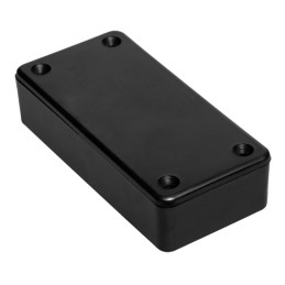 1 pcs - RS PRO Black ABS Enclosure, IP54, IK06, 95 x 45 x 23mm