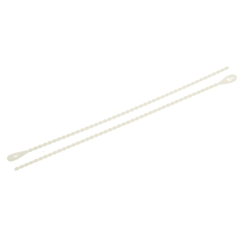 100 pcs - Essentra Cable Tie, Releasable, 152.4mm x 1.5 mm, Natural Nylon, Pk-100