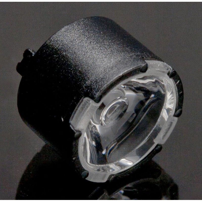 4 pcs - Ledil FP13028_LISA2-M-PIN, Lisa2 Series Lens Assembly, Medium Angle Beam