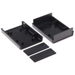 1 pcs - Hammond 1593 Black ABS Enclosure, 92 x 66 x 28mm