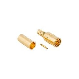 1 pcs : 142222-75 - RF Connectors / Coaxial Connectors MINI SMB STRAIGHT CRIMP PLUG AT&T 735A
