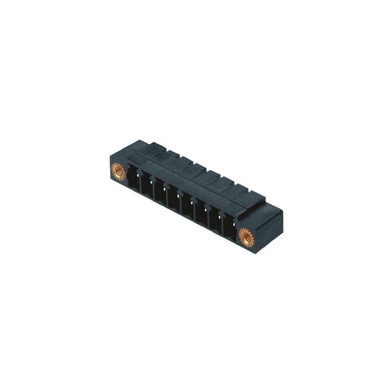 5 pcs - Weidmuller 3.81mm Pitch 8 Way Right Angle Pluggable Terminal Block, Header, Through Hole, Solder Termination