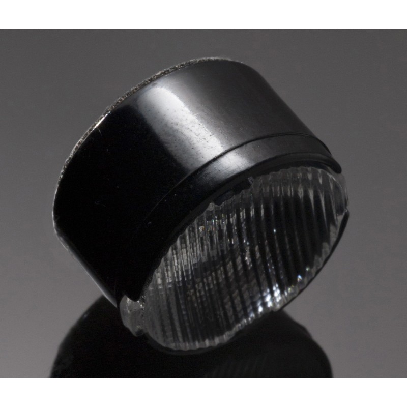 4 pcs - Ledil CA12379_TINA2-O, Tina2 Series Lens Assembly, 38 + 13 ° Oval Beam