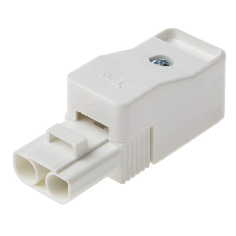 5 pcs - RS PRO Non-Fused Terminal Block, 2-Way, 16A, 2.5 mm² Wire, Screw Down Termination