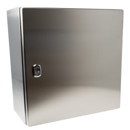 1 pcs - Schneider Electric Spacial S3X Series 304 Stainless Steel Wall Box, IP66, 400 mm x 400 mm x 200mm