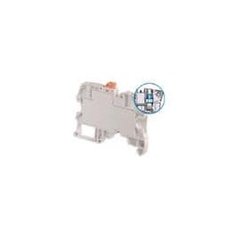 1 pcs : ZS4-S-T2-R1-BL - DIN Rail Terminal Blocks Aut SNK Screw
