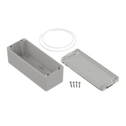 1 pcs - RS PRO Polycarbonate Enclosure, 75 x 75 x 190mm