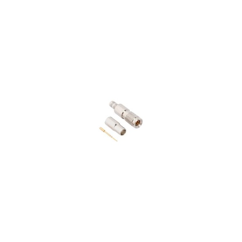 1 pcs : 282138-75 - RF Connectors / Coaxial Connectors 75 Ohm 1.0/2.3 DIN ST Crimp Plug