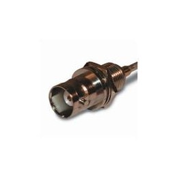 1 pcs : 112609 - RF Connectors / Coaxial Connectors BNC BLKHD JACK FRONT MNT .085 S/R 50 OHM