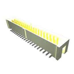 5 pcs - Samtec HTST Series Straight Through Hole PCB Header, 10 Contact(s), 2.54mm Pitch, 2 Row(s), Shrouded