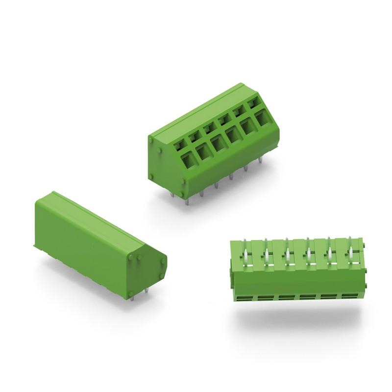 5 pcs - Wurth Elektronik WR-TBL Series PCB Terminal Block, 3-Contact, 5.08mm Pitch, Cable Mount, 1-Row