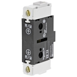 1 pcs - Schneider Electric TeSys Earthing Block for use with V02,V1,V2,V0,V01