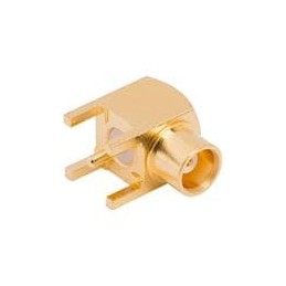 1 pcs : 252141 - RF Connectors / Coaxial Connectors MCX R/A RECEPTACLE PCB .115 LEGS GOLD