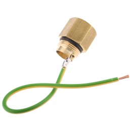 1 pcs - MK Electric Earthing Lead Adapter Brass