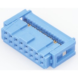 250 pcs - TE Connectivity 16-Way IDC Connector Socket, 2-Row