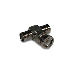 1 pcs : 112459 - RF Adapters - Tee BNC JACK PLUG JACK TEE ADAPTER 50 OHM