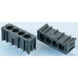 5 pcs - Molex Sabre Series Straight Through Hole PCB Header, 6 Contact(s), 7.5mm Pitch, 1 Row(s), Shrouded