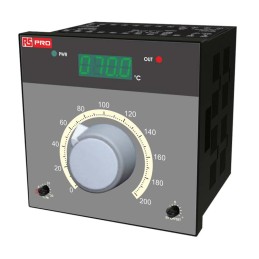 1 pcs - RS PRO On/Off Temperature Controller, 96mm 1 Input, 2 Output Analogue Relay, 230 V ac Supply Voltage