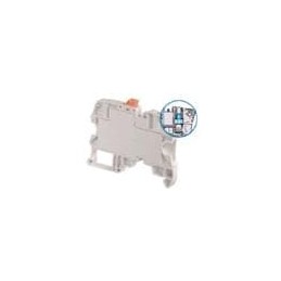 1 pcs : ZS4-S-T2.3-R1 - DIN Rail Terminal Blocks Aut SNK Screw