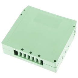 1 pcs - Phoenix Contact Electronic Housing Enclosure Type UEGM Series , 79 x 22.5 x 85.5mm, Polyamide DIN Rail Enclosure