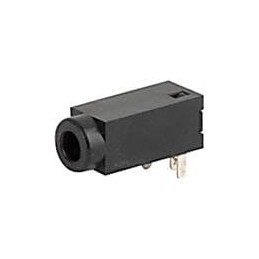 1 pcs : 4831.2230 - Phone Connectors AUDIO SOCKET 2.5MM 2P PCB