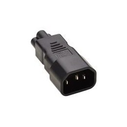 1 pcs : P014-000 - AC Power Entry Modules C14 TO C5 POWER CORD ADAPTER