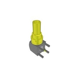 1 pcs : DIN7A-J-P-GF-RA-BH1 - RF Connectors / Coaxial Connectors 75 Ohm DIN 1.0/2.3 Jack, Through-hole