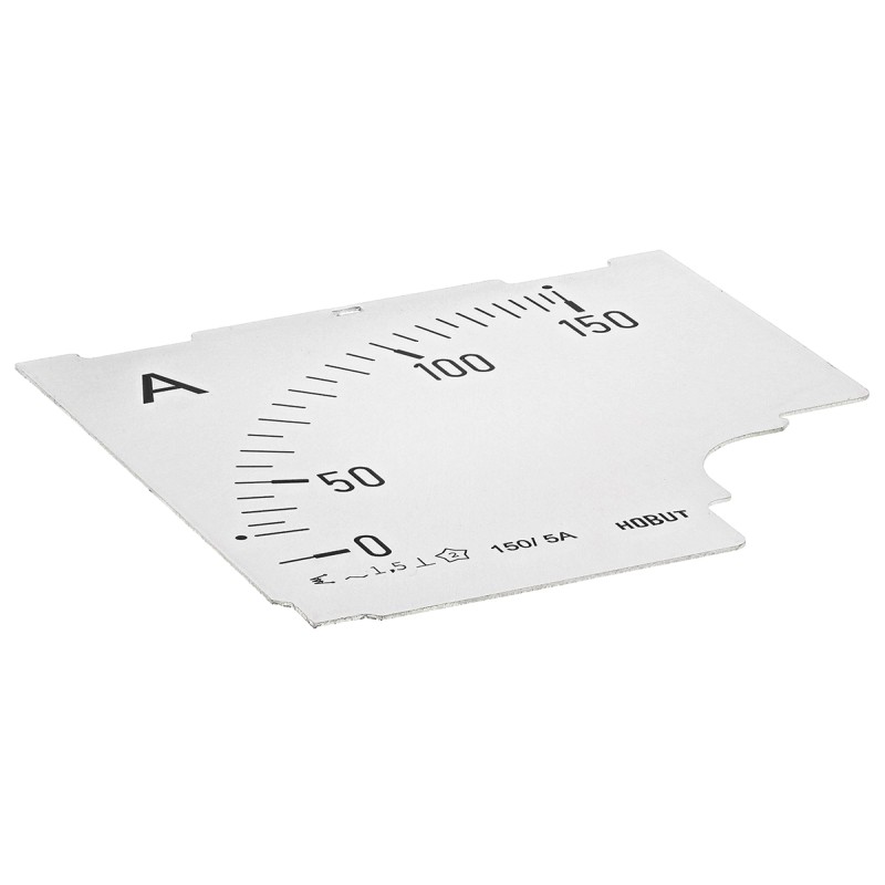1 pcs - HOBUT 0/150A Meter Scale for 150/5A CT