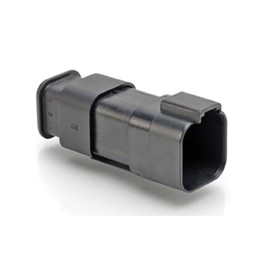 5 pcs - Amphenol Industrial, AT Automotive Connector Socket 6 Way, Crimp Termination