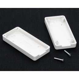1 pcs - Hammond 1551 Series Grey ABS Enclosure, IP54, Grey Lid, 65 x 30 x 15.5mm