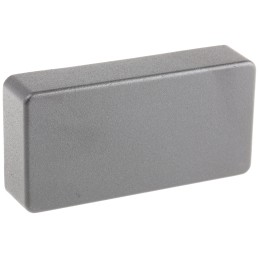 1 pcs - Hammond 1590 Series Black Die Cast Aluminium Enclosure, IP54, Black Lid, 100 x 50 x 25mm
