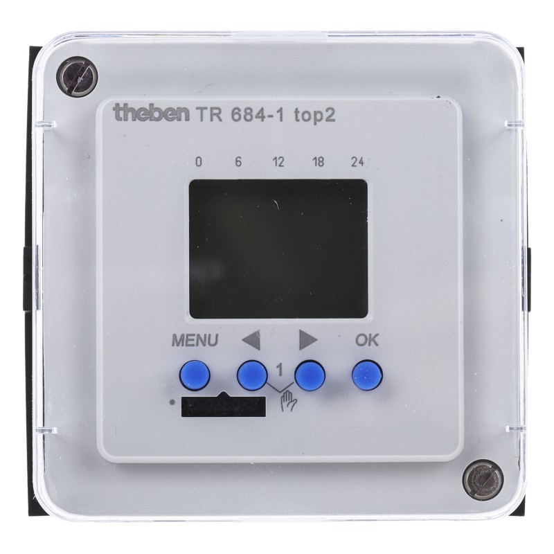 1 pcs - Theben Digital Time Switch 230 - 240 V ac, 1-Channel