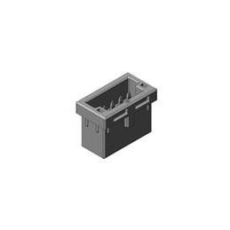 1 pcs : JN13CD09PN1 - Standard Circular Connector 9 Position Male Panel Mount Receptacle, AWG28
