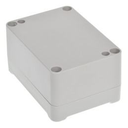 1 pcs - RS PRO Grey ABS Enclosure, IP67, IK09, Grey Lid, 70 x 50 x 36.75mm