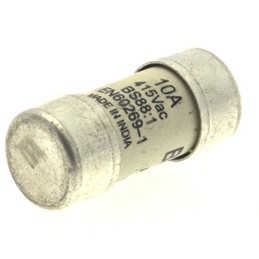 1 pcs - Eaton 10A Ceramic Cartridge Fuse, 13 x 29mm