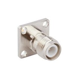 1 pcs : 122248RP - RF Connectors / Coaxial Connectors TNC PANEL MNT REC REVERSE POLARITY