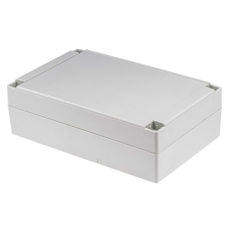 1 pcs - CAMDENBOSS 7000 Series Grey ABS Enclosure, IP65, Grey Lid, 190 x 120 x 60mm